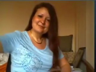 Dona de casa vanessa piscando em casa webcam